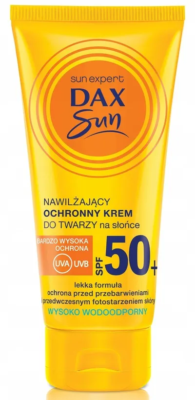 Dax Sun Nawilżający krem ochronny do twarzy SPF 50+