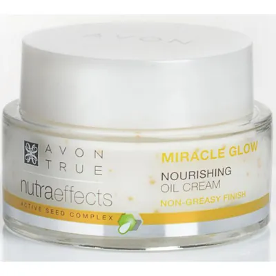 Avon Nutra Effects, Miracle Glow, Nourishing Oil Cream (Rozświetlająco - odżywczy krem z kapsułkami olejku)