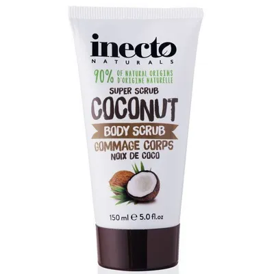 Inecto Super Scrub, Coconut Body Scrub (Peeling do ciała kokosowy)