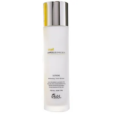 Ekel Snail Ampoule Emulsion (Nawilżająca emulsja z mucyną ślimaka)