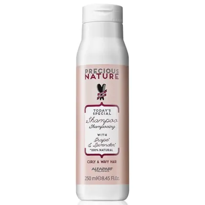Alfaparf Precious Nature, Shampoo with Grape & Lavender Curly & Wavy Hair (Szampon do włosów kręconych i falowanych)