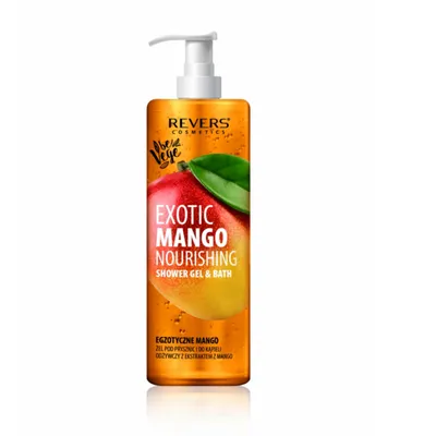 Revers Cosmetics Exotic Mango Nourishing, Shower Gel & Bath (Żel pod prysznic `Egzotyczne mango `)