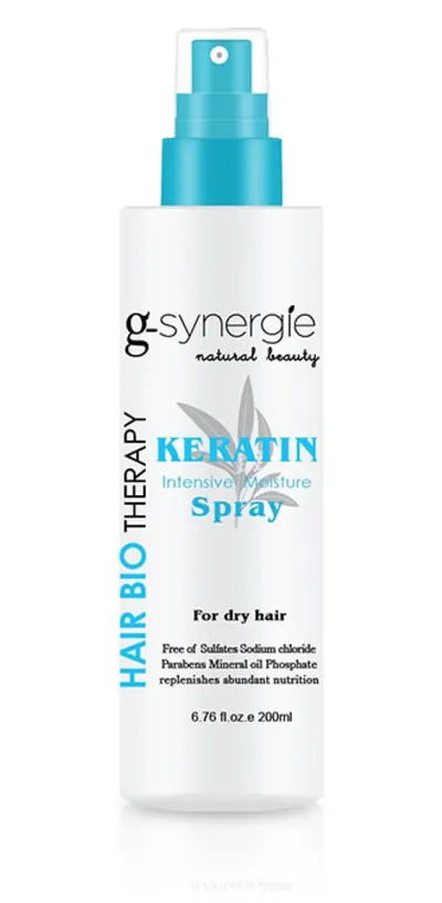 G-synergie Hair Bio Therapy, Keratin  Intensive Moisture Spray (Spraj intensywnie nawilżający)