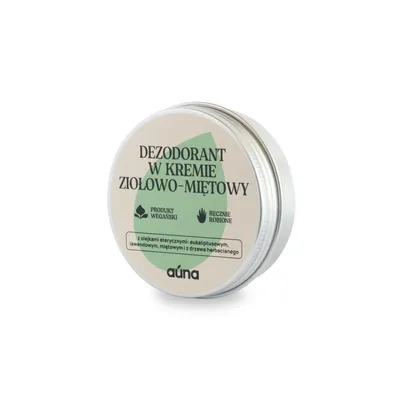 Auna Dezodorant w kremie ziołowo-miętowy