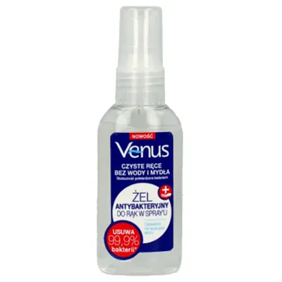 Venus Żel antybakteryjny do rąk w sprayu