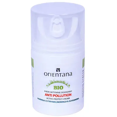 Orientana Krem aktywnie ochronny anti-pollution `Moringa i cytryniec`