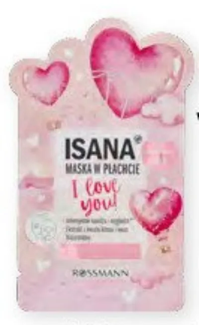Isana I Love You Tuchmaske (Maska w płachcie)