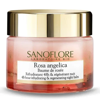 Sanoflore Rosa Angelica, Rehydratant 48h & Regenerant Nuit (Nawilżający krem na noc o działaniu regenerującym)