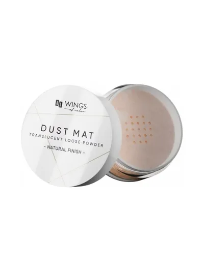 AA Wings of Color Dust Matt, Natural Finish,  Translucent Loose Powder (Transparentny puder do twarzy)