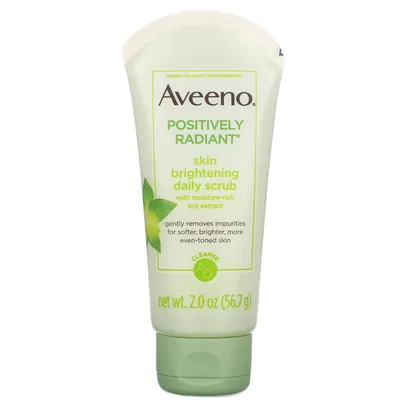 Aveeno Positively Radiant, Skin Brightening and Exfoliating Daily Face Scrub (Rozjaśniający peeling do twarzy)