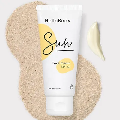 HelloBody Sun, Face Cream SPF 50 (Krem przeciwsłoneczny SPF 50)