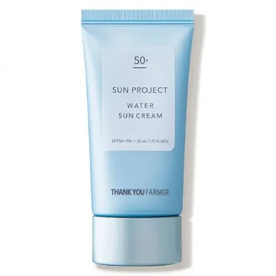Thank you Farmer Sun Project Water Sun Cream SPF50 (Krem ochronny do twarzy SPF50)