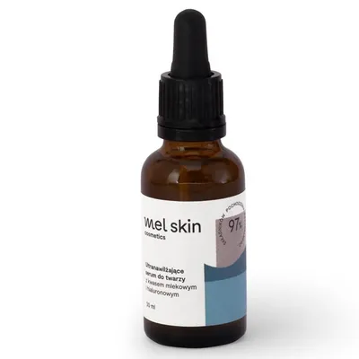 Mel Skin Cosmetics Ultranawilżające serum do twarzy z kwasem hialuronowym