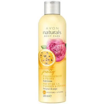 Avon Naturals, Pretty Passionfruit and Peony, Shower Gel (Żel pod prysznic o zapachu marakui i piwonii)