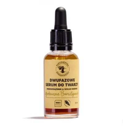 Manufaktura Bursztynnika Yerbnięcie Bursztynnika, Dwufazowe serum do twarzy