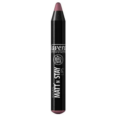 Lavera Natural Matt'n Stay Lips (Matowa szminka w kredce)