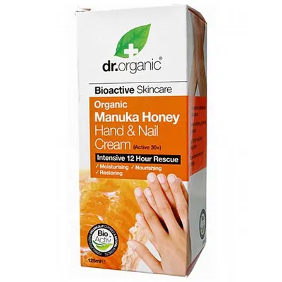 Dr.Organic Organic Manuka Honey, Hand & Nail Cream (Krem do rąk i paznokci z miodem manuka)
