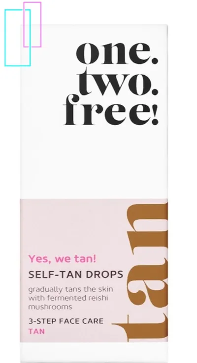 One.two.free! Self-tan Drops (Koncentrat samoopalający)
