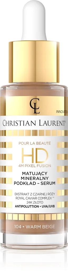 Christian Laurent Pour La Beaute, HD Pixel Fusion (Matujący  mineralny podkład - serum)