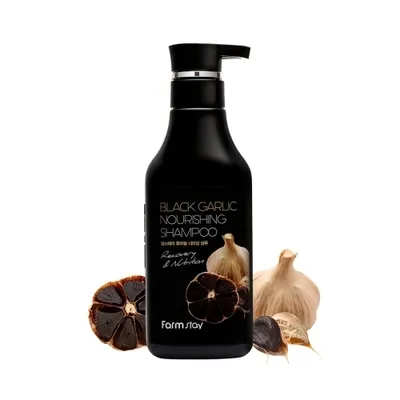 FarmStay Black Garlic Nourishing Shampoo (Szampon do włosów suchych i zniszczonych)