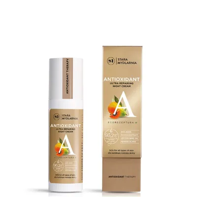 Stara Mydlarnia Eco Receptura , Antioxidant , Krem do twarzy na noc