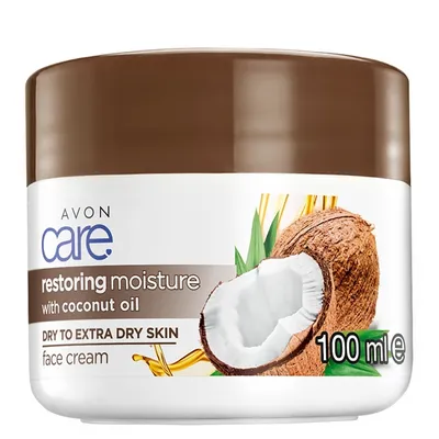 Avon Care, Restoring Coconut, Face Cream (Intensywnie regenerujący krem do twarzy)
