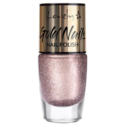 Lovely Gold Goddes, Gold Nails Nail Polish (Lakier do paznokci)