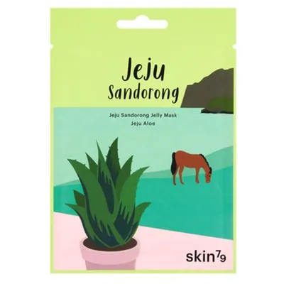 SKIN79 Jeju Sandorong Jelly Mask,  Jeju Aloe (Żelowa maska do twarzy z aloesem)