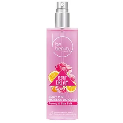 bebeauty Peony Dream, Body Mist (Mgiełka do ciała `Piwonia i sól morska`)