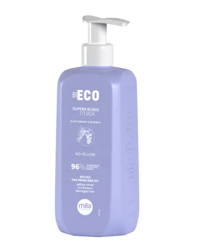 Mila Pro Be Eco, Superb Blond Mask (Maska do włosów blond neutralizująca żółte refleksy)