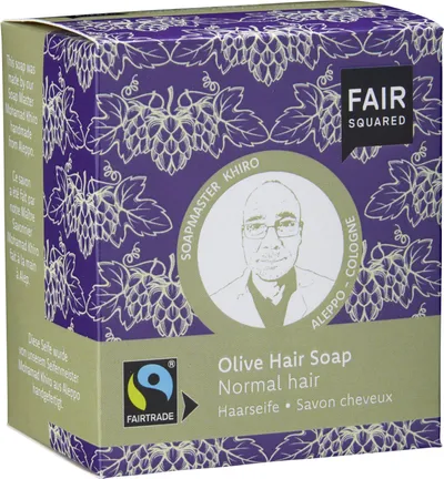 Fair Squared Olive Hair Soap (Oliwkowe mydło do włosów)