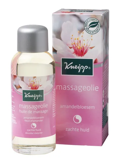 Kneipp Massage - Olie Zachte Huid Amandelbloesem (Olejek do masażu do skóry delikatnej o zapachu kwiatu migdałowca)