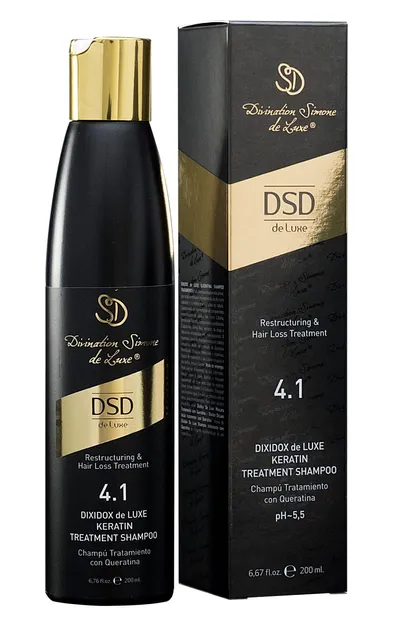 DSD de Luxe Restructuring & Hair Loss Treatment 4.1. Dixidox de Luxe Keratin Treatment Shampoo (Szampon do włosów z keratyną)