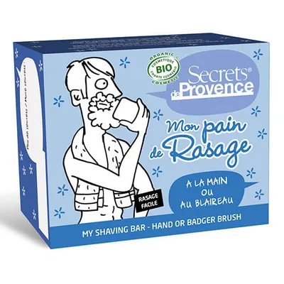 Secrets de Provence Mon Pain de Rasage (Organiczne mydło do golenia dla mężczyzn)