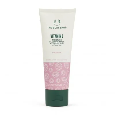 The Body Shop Vitamin E Moisture Sleeping Mask (Wegańska nawilżająca maska na noc `Witamina E` (nowa wersja))
