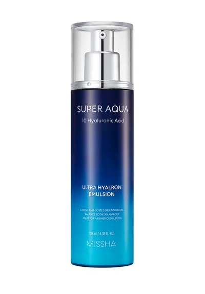 Missha Super Aqua Ultra Hyalron Emulsion (Super nawilżająca emulsja hialuronowa)