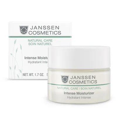 Janssen Cosmetics Natural Care, Intense Moisturizer (Wygładzająco - nawilżający krem pielęgnacyjny)