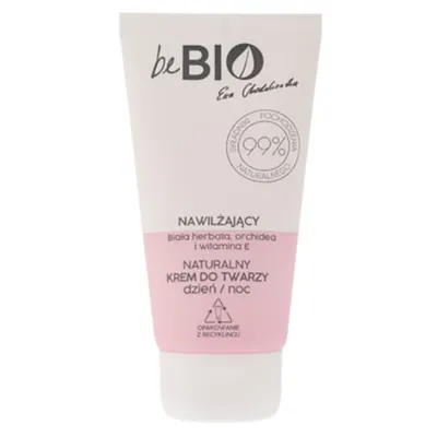 beBIO Naturalny krem do twarzy nawilżający dzień/noc