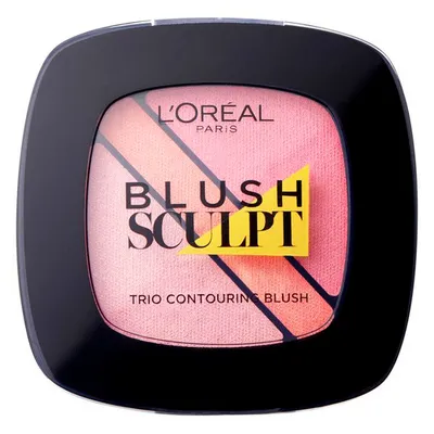 L'Oreal Paris Blush Sculpt, Trio Contouring Blush (Róż do policzków)