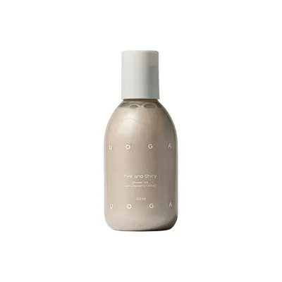 Uoga Uoga Pink And Shiny, Shower Gel (Żel pod prysznic z brokatem mineralnym)