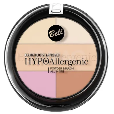 Bell HYPOAllergenic, Powder & Blush (Hipoalergiczny puder z różem)