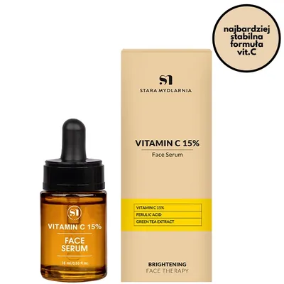 Stara Mydlarnia Vitamin C 15%  Face Serum (Serum do twarzy z witaminą C (nowa wersja))