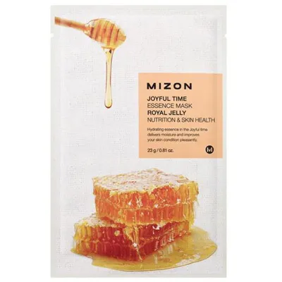 Mizon Joyful Time, Essence Mask Royal Jelly Nutrition & Skin Health (Odżywcza maska w płachcie)