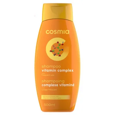 Cosmia Frequent Use Shampoo Vitamin Complex (Szampon z witaminami do włosów normalnych i tłustych)