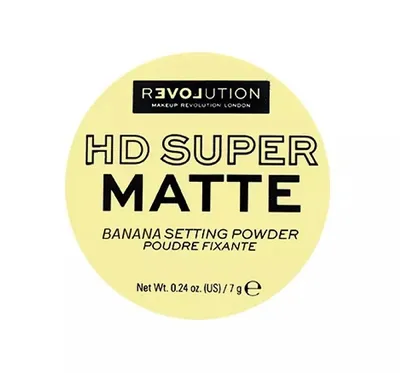 Relove by Revolution Beauty HD Super Matte Banana Setting Powder (Bananowy puder utrwalający)