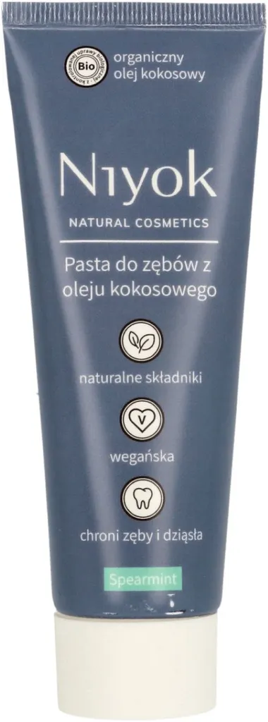 Niyok Pasta do zębów z oleju kokosowego `Spearmint`