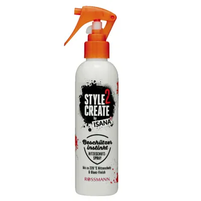 Isana Style 2 Create, Heat Protect Spray (Spray termoochronny do włosów (stara wersja))
