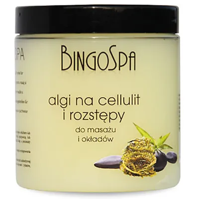 BingoSpa Algi na cellulit i rozstępy do okładów i masażu