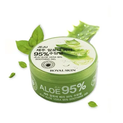 Royal Skin Jeju, Aloe Vera 95% Soothing Gel (Aloesowy żel do twarzy i ciała)