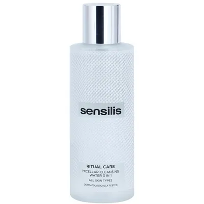 Sensilis Ritual Care, Micellar Cleansing Water 3 in 1 (Płyn micelarny 3 w 1 do demakijażu twarzy i oczu)
